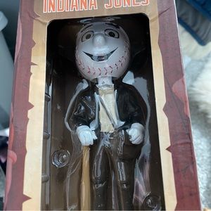 New in box. Mr. Met as Indiana Jones Bobblehead